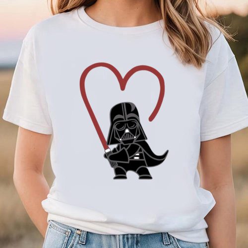 Cute Valentines Day Shirts, Star Wars Darth Vader Valentine Shirt