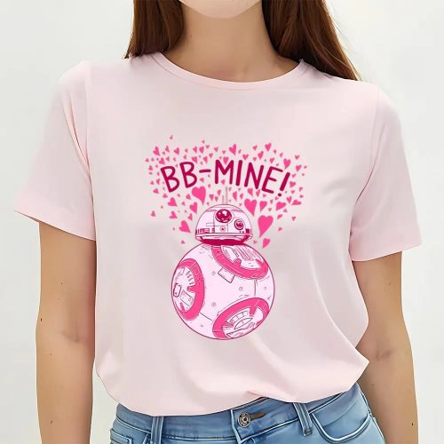 Cute Valentines Day Shirts, Star Wars The Last Jedi Valentine’s Day BB Mine Shirt