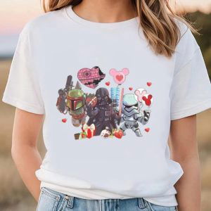 Cute Star Wars & Disney Valentine Shirts: Perfect for Valentine s Day!