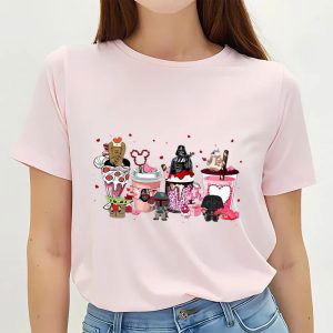 Cute Star Wars Valentine s Day Shirts: Celebrate with Coffee T-Shirt