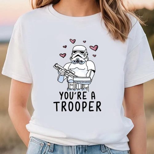 Cute Star Wars Valentine s Day Trooper Shirts – Perfect for Celebrating Love