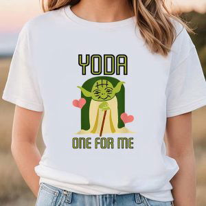 Yoda One For Me Cute Valentine s Day Disney Shirt – Perfect for Star Wars Fans!