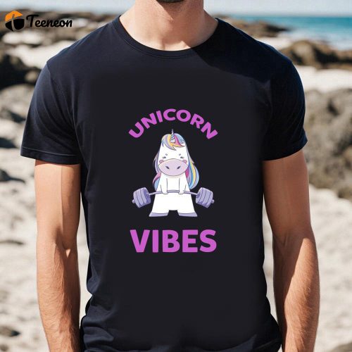 Cute Valentines Day Shirts, Strong Unicorn Gym Powerlifter Squat Valentine T-Shirt