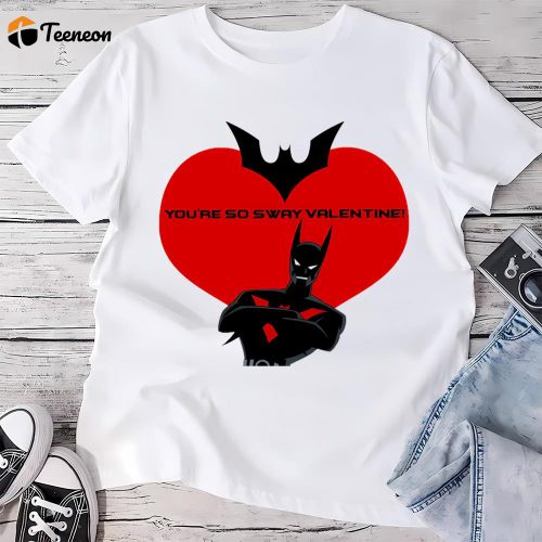 Cute Valentine s Day Shirts: Sway with Batman in this Engaging T-Shirt