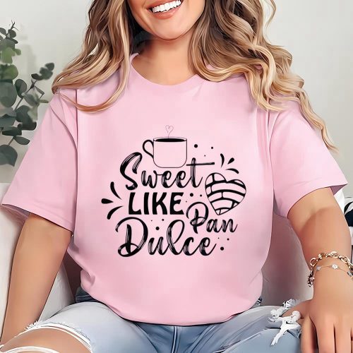 Cute Valentines Day Shirts: Sweet Pan Dulce & Valentine Caffecito Tees