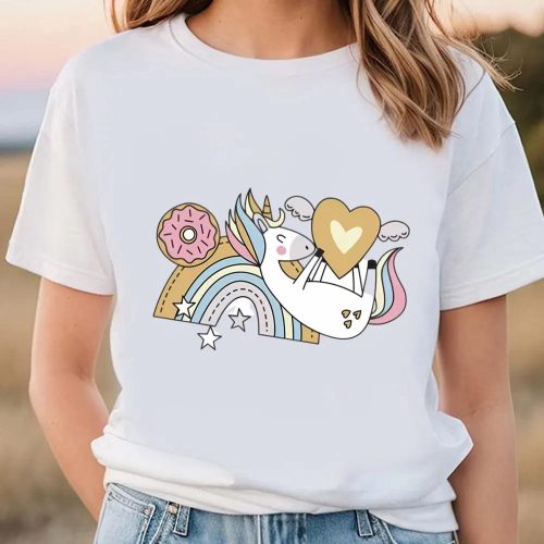 Sweet Unicorn Valentine T-shirt: Cute Valentines Day Shirts