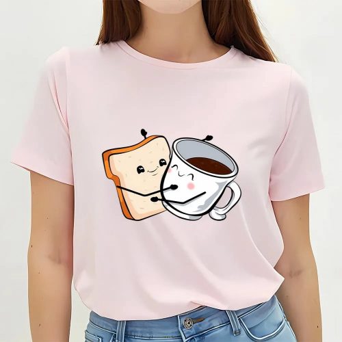 Cute Valentine s Day Shirts: Toast Love with Valentine Coffee T-shirt