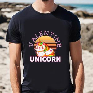 Cute Unicorn Valentine Shirts for Girls & Women – Perfect Gift for Valentine s Day