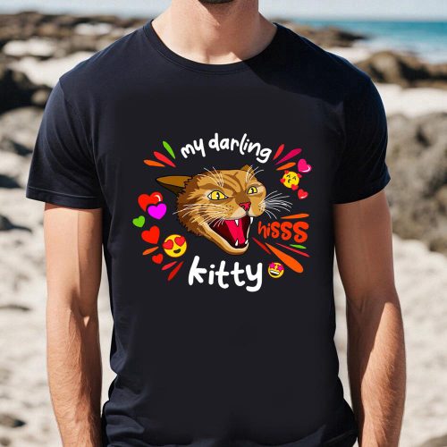 Cute Valentines Day Shirts: Angry Cat T-Shirt for a Fun Valentine s Day!