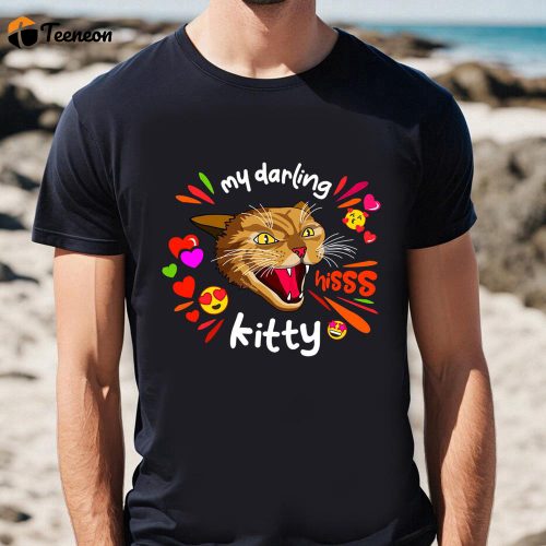 Cute Valentines Day Shirts: Angry Cat T-Shirt for a Fun Valentine s Day!