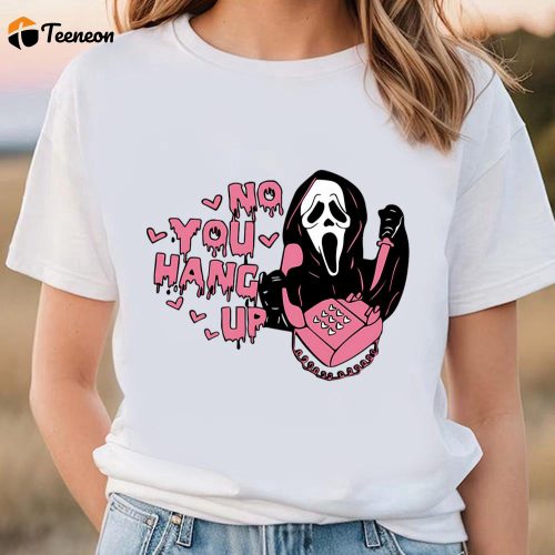 Cute Valentines Day Shirts, Valentines Day Scream Horror Movie Shirt