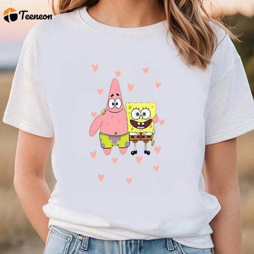 Cute Valentines Day Shirts, Valentines Day Spongebob Shirt