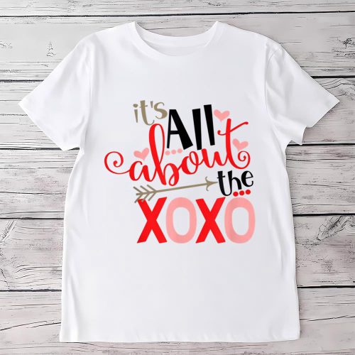 Cute Valentines Day Shirts, Valentine’s Day T-Shirt, xoxo Valentine’s Gift Shirt