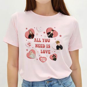 Cute Valentines Day Shirts, Wizarding Characters Harry Potter Valentine Love Shirt