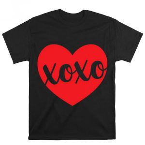 Cute Valentines Day Shirts, xoxo Valentines Heart T-Shirt