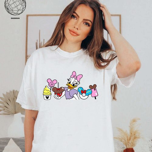 Daisy Duck Snacks Shirt – The Best Disney Shirt for a Memorable Disneyland Trip & Disney World Adventure!