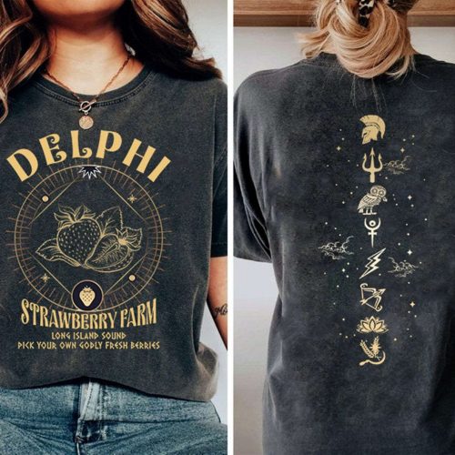 Delphi Strawberry Farms Sweatshirt Percy Jackson Shirt Book Lover Shirt – Bookish Cozy & Stylish