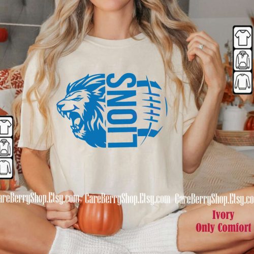 Detroit Football Game Day Vintage Sweatshirt: Stylish Sunday Crewneck & Fan Gifts