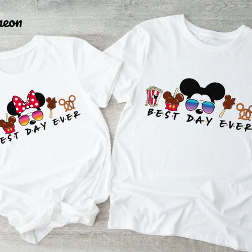 Disney Best Day Ever Tee: Snacks Trip Shirts & Matching Dhirts – Best Disney Trip!