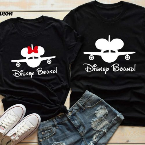 Disney Bound: Airplane Design Trip Family & Matching Shirts for Kids & Couples