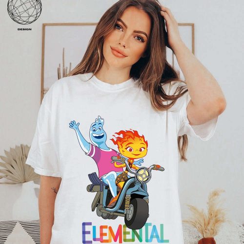 Disney Elemental Ember and Wade Shirt: Unleash the Magic with Elemental Chemical Reaction – Perfect Disney Pixar Family Shirt for Disneyworld Shirts