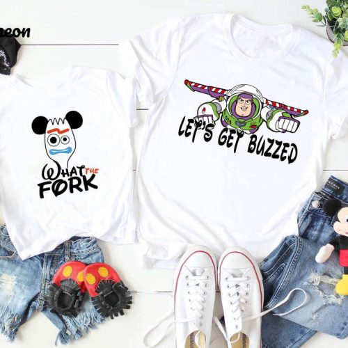 Disney Fun Shirt: Get Buzzed with Funny Tees & Unisex Shirts Epcot Drink & Toy Story for Disney Vacation