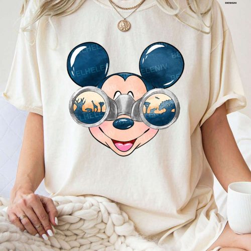 Disney Mickey & Minnie Safari Shirt Animal Kingdom & Family Matching Shirts Disney Trip Shirts – Mickey & Friends