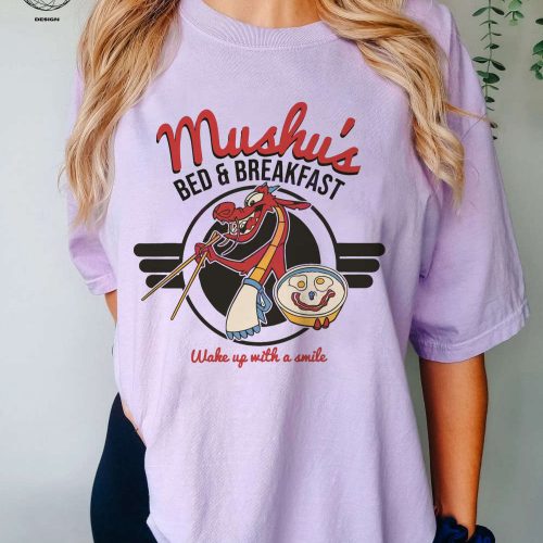 Unleash the Magic with Disney Mulan Mushu s Bed and Breakfast Shirt – The Perfect Disney Family Shirt!