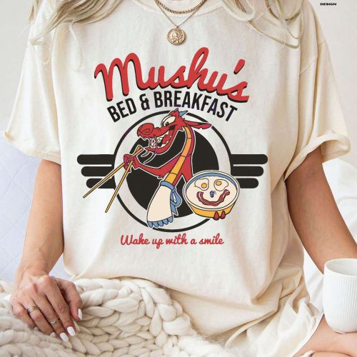 Unleash the Magic with Disney Mulan Mushu s Bed and Breakfast Shirt – The Perfect Disney Family Shirt!