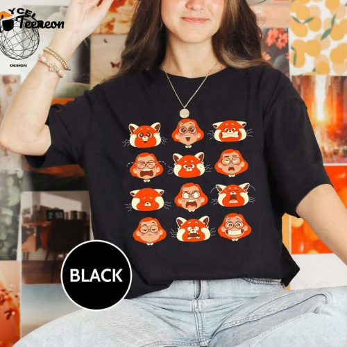 Disney PIXAR Turning Red Mei Red Panda Shirt: Premium Growing Pains Design & Meilin Funko Collectible Get Your Exclusive Red Panda Shirt Now!