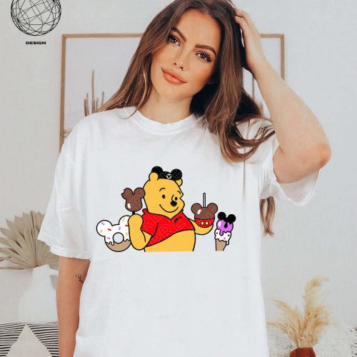 Disney Pooh Bear Snacks Shirt: Winnie The Pooh Trip Tee for the Whole Family – Best Day Ever Matching Disney Shirt