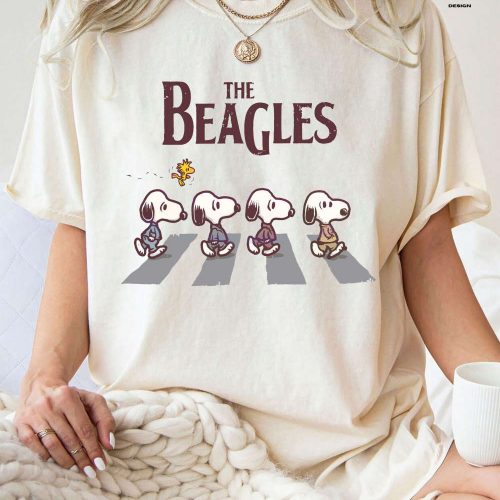 Disney Snoopy Abbey Road Shirt: Cute Snoopy Love Shirt for Disney Family