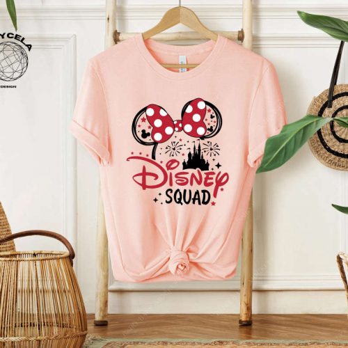 Magical Disney Squad Shirts: Elevate Your Family s Fun with Disney Trip 2024 Group Tees & Family Vacation Shirts