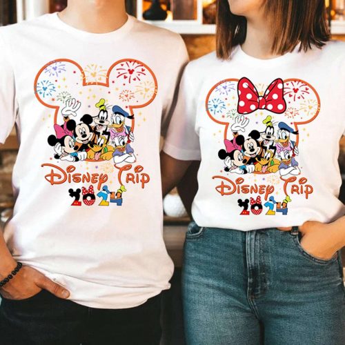 Disneyland 2024 Family Vacation Shirt Personalized Disneyworld Trip Outfit