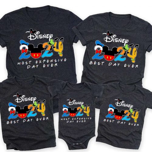 Disneyland 2024 Family Vacation Shirt Personalized Disneyworld Trip Outfit Fun Family Toddler Tee