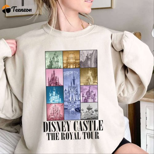 Disneyland Castle Royal Tour Shirt WDW Magic Kingdom Eras Princess Castle Disneyland Family Trip 2024