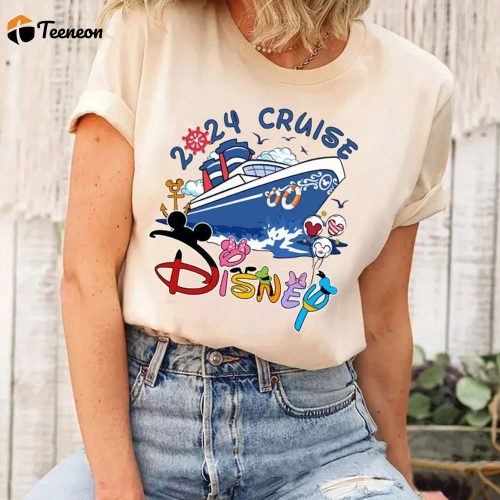 Disneyland Cruise Family Shirts: Matching Tshirt for Disneyland Cruise 2024 Vacation