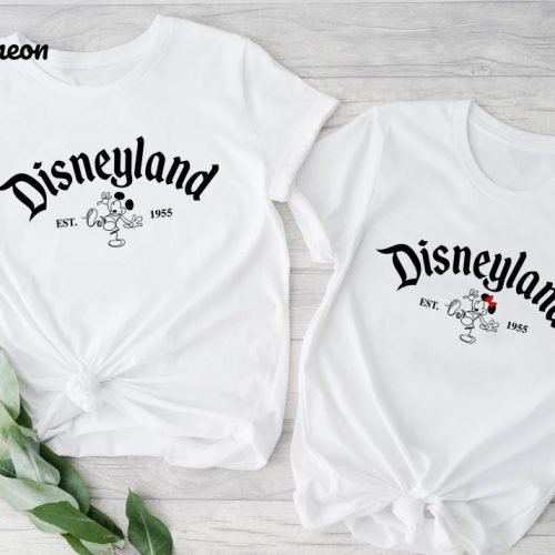 Disneyland Family Shirts: Create Magical Memories in 2023 with Disney Trip Shirt & Disney Est Shirt