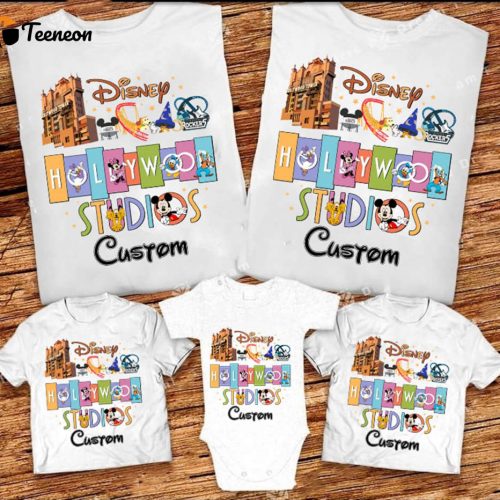 Disneyland Hollywood Studios Custom Family Trip Shirt 2024