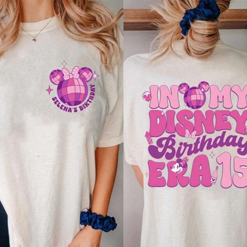 Disneyland In My Birthday Era Shirt | Custom Birthday Shirt | Birthday Girl Shirt | Birthday Era Shirt | Funny Birthday Shirt Birthday Gifts