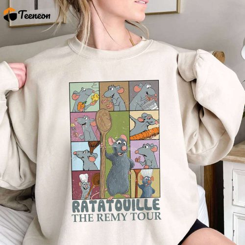 Disneyland Remy Ratatouille Tour Shirt – Chef Mouse Anyone Can Cook – Family Vacation 2024 Tee