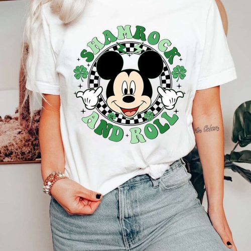 Disneyland St Patrick s Day Shirt 2024 Mickey Family Shirt Festive & Fun St Paddy s Tee