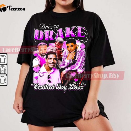 Vintage Drake Certified Boy Lover T-Shirt: Unisex Classic Rap Shirt & Y2K Bootleg Sweatshirt Perfect Gift for Fans