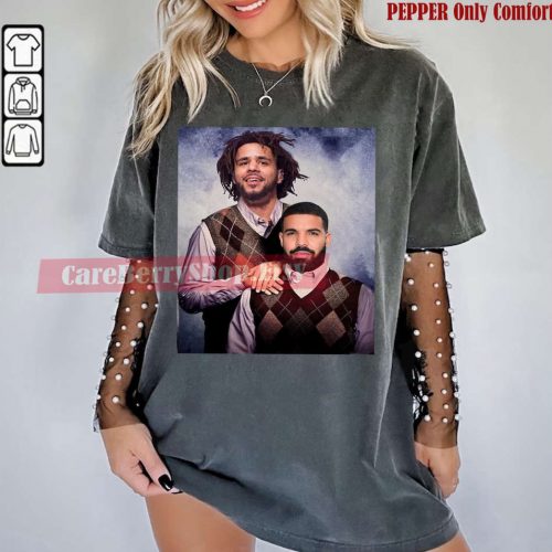 Drake J Cole Shirt -Vintage 90s Shirt- Retro Rap Vintage 90S Y2k Bootleg Sweatshirt Unisex Classic Tshirt Gift for fans