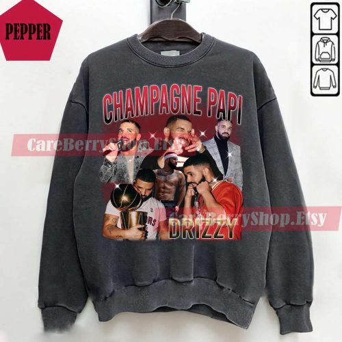 Vintage Drake Rap Shirt: Champagne Papi 90S Y2k Bootleg Sweatshirt – Unisex Classic Tee Perfect Gift!