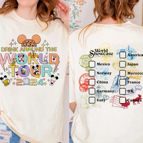 Disneyland Family Matching Shirt Epcot & Disneyworld 2024 Trip