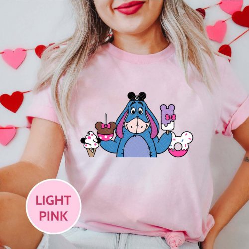 Disney Eeyore Winnie The Pooh Snacks Shirt – Fun Disneyland Trip Disney Shirt for Fans of Eeyore and Winnie The Pooh