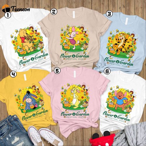 Epcot Flower & Garden Festival 2024 Shirt – Disneyland Tee DisneyWorld Family Vacation