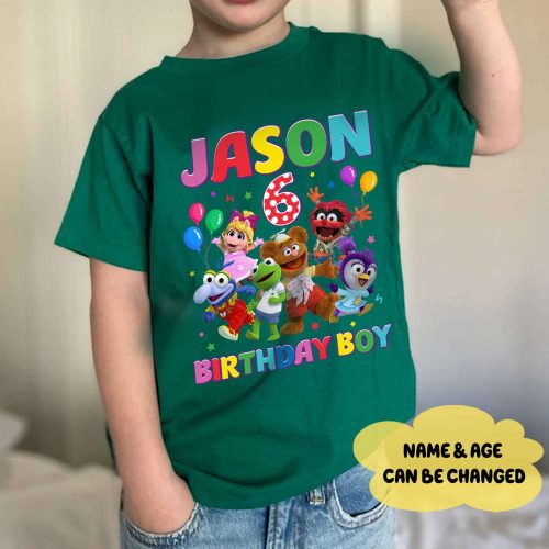 Muppets Family Birthday Shirt: Celebrate with the Birthday Squad!