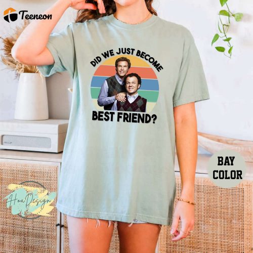 Ferrell & Reilly Step Brothers T-Shirt – Comedy Movie Shirt for Best Friends